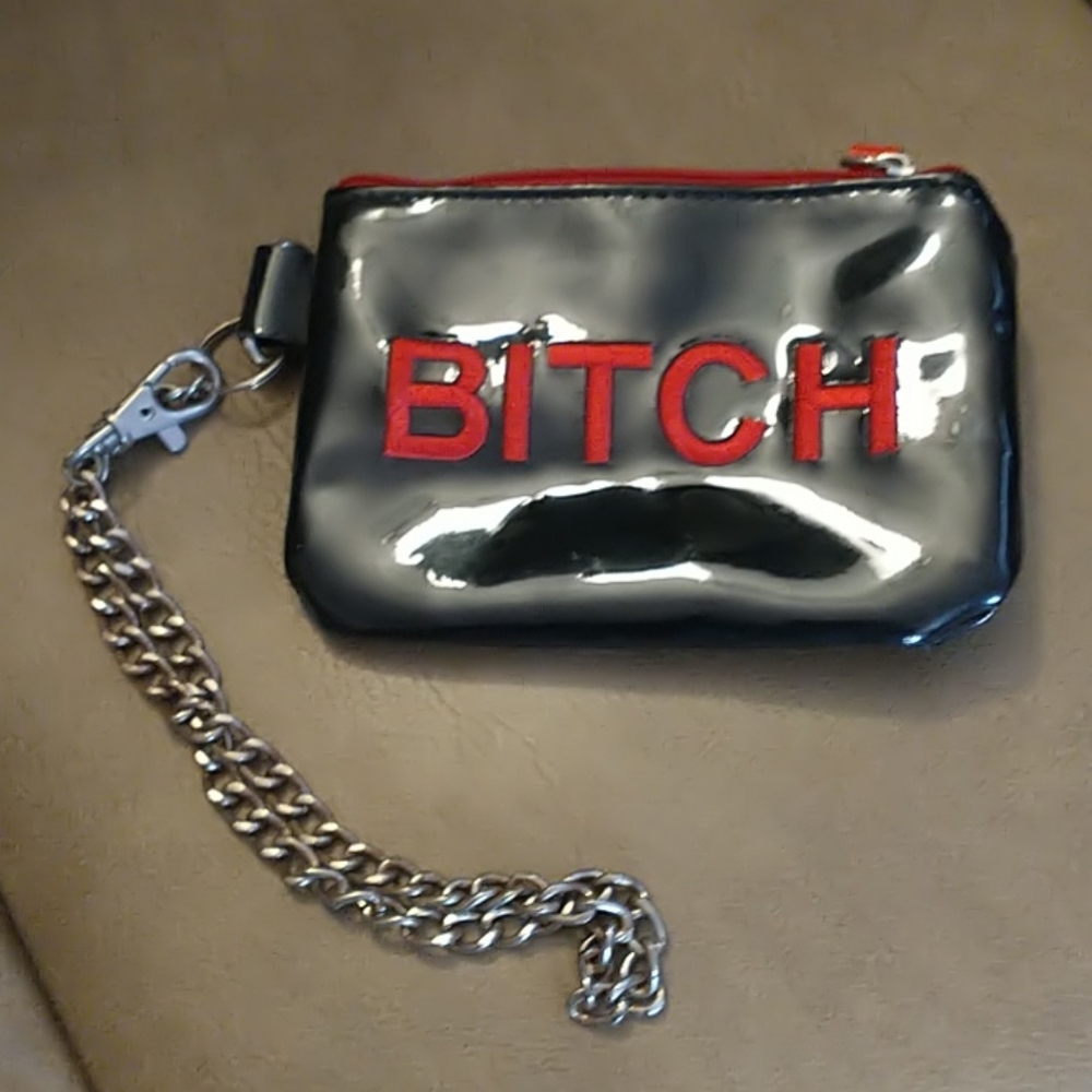 NWOT B*tch Coin Wallet